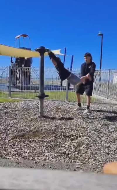 Human helicopter 