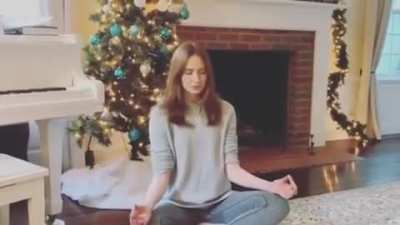 Karen’s happy place (featuring two surprise guests)
