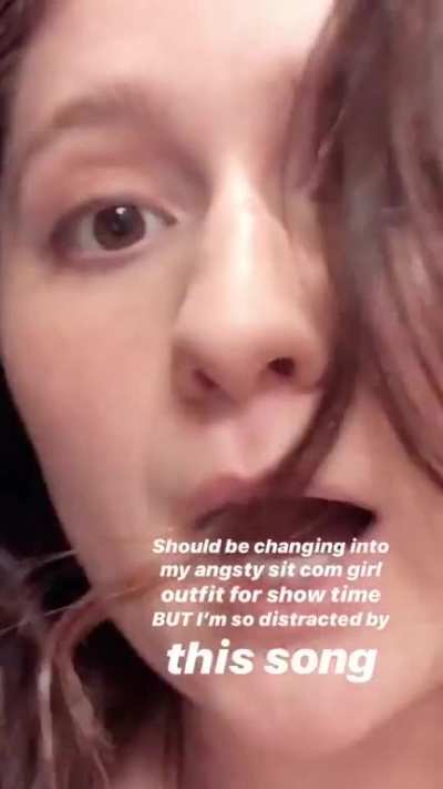 Deleted off her Instagram stories.