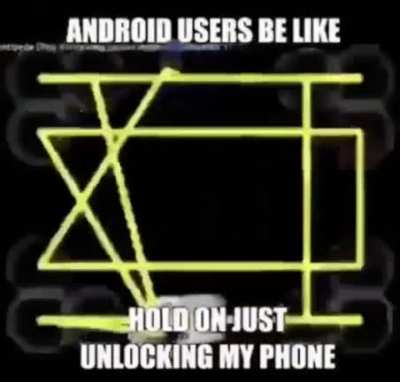 1 hour later: hold on still unlocking my phone