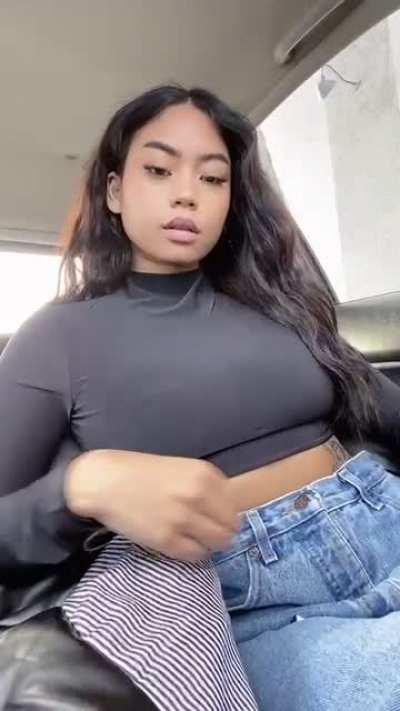 I hope no one sees my Blasian boobs😜😋