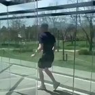 Glass maze adventure