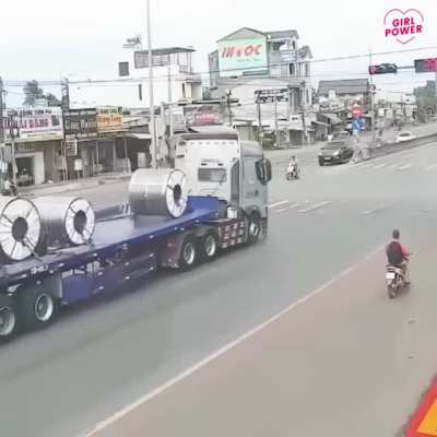 Not securing the load