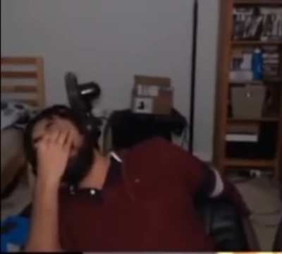 Me when I hear amogus joke for the 137th time