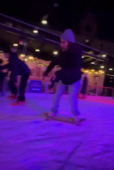 Let me scare everyone who already can barely stand properly so they can fall on ice.
