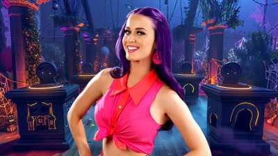 Katy Perry sings Rave in the Grave (originally by AronChupa and Little Sis Nora)