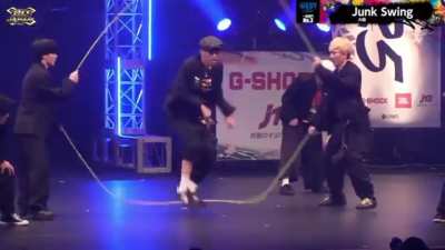 Japanese Double Dutch team Junk Swing
