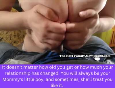 Mommy plays peakaboo with sons cock