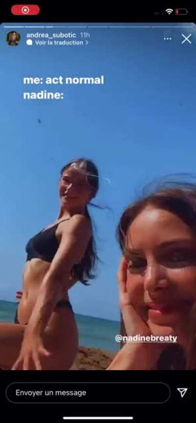 In bikini