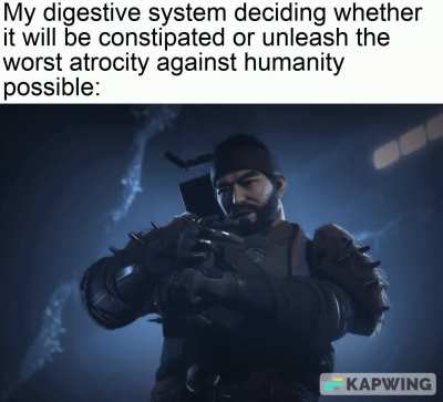 It hurts