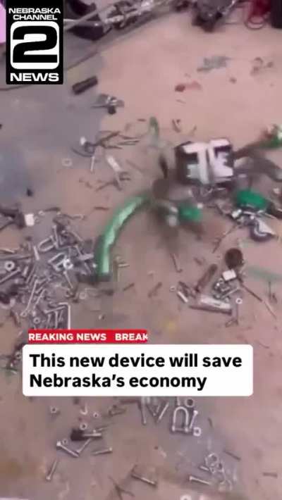 New robot that could SAVE NEBRASKA'S ECONOMY!!!