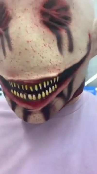 Perfect mask for Halloween