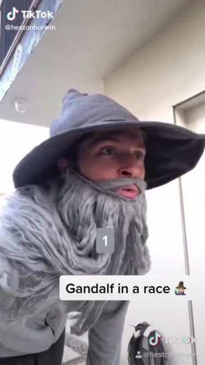 Gandalf doesn't play fair