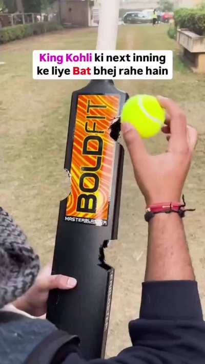 New bat for Koach