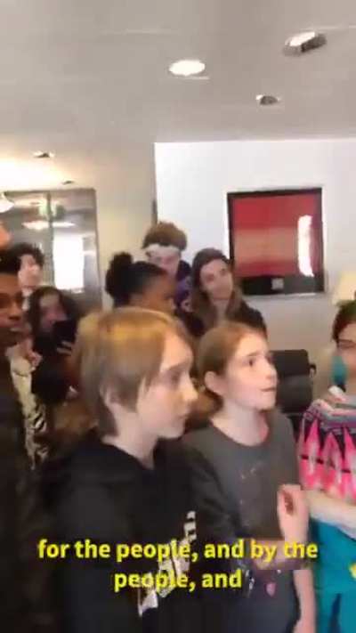 Senator Dianne Feinstein (89 years old) had a meltdown after some kids expressed their concerns about climate change catastrophe and that democracy should be for the people