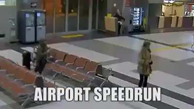 Airport Speedrun