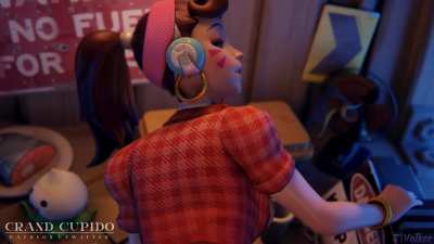 D.va loves that cock~ (Grand Cupido) [Overwatch]