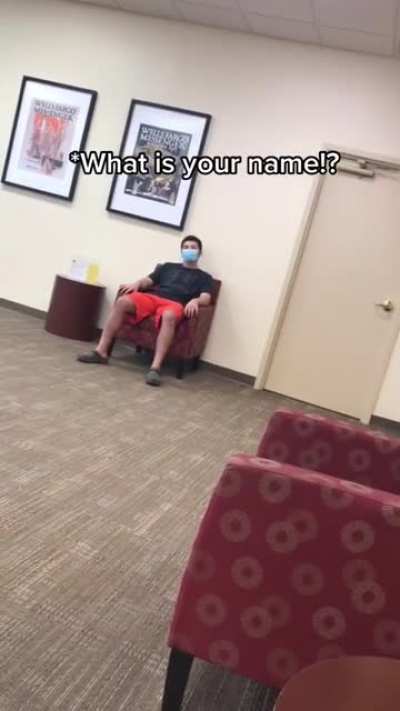 Silent public freakout