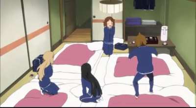 Pillow fight!
