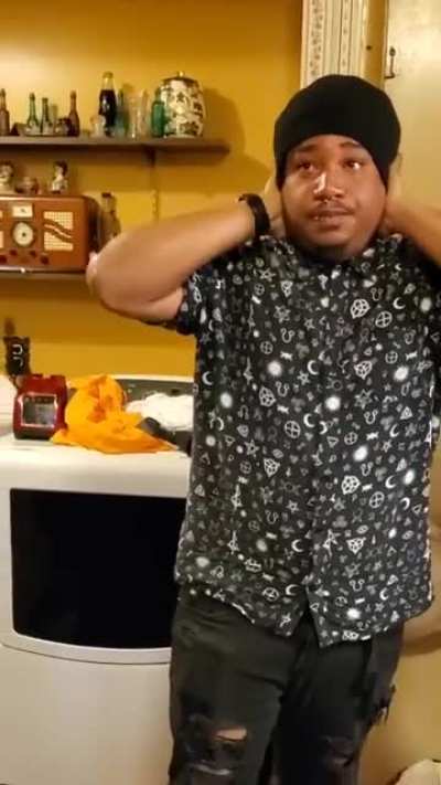 Man vs a Habenero pepper.