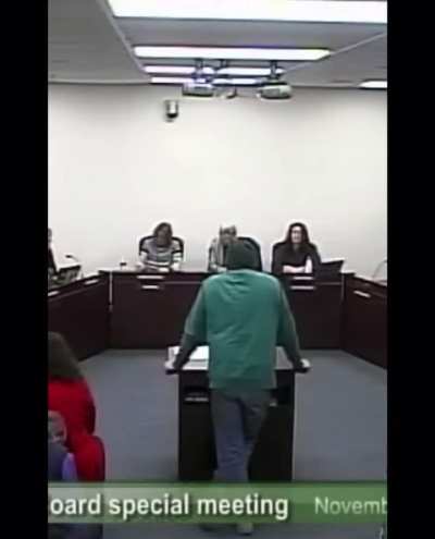 crazy school board meeting