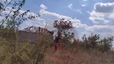 GoPro footage from Ukrainian military officer using thermal sights shoot visible enemy during offensive in Robotino, Zaporizhia Aug-Sept 2023