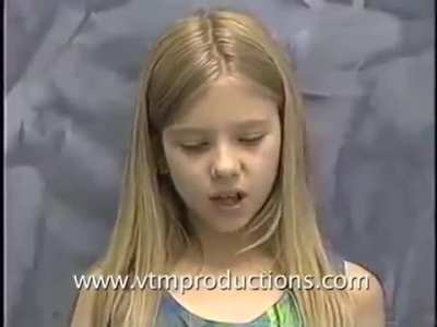 Scarlett Johansson audition for the role of Judy Shepherd in Jumanji (1994)
