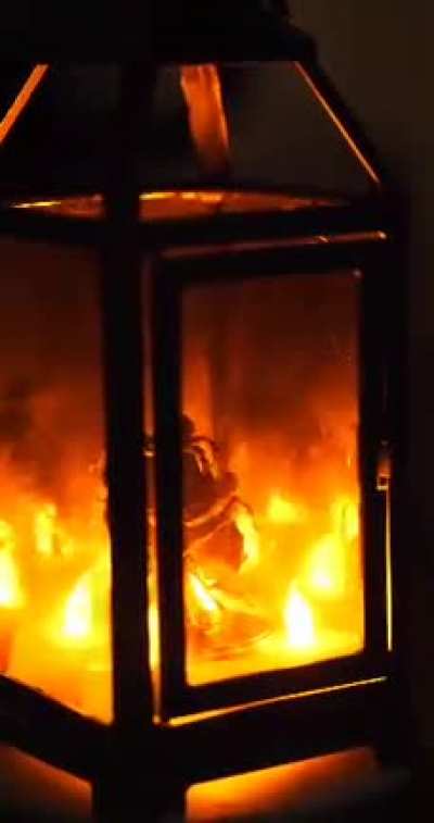 Inside the lantern