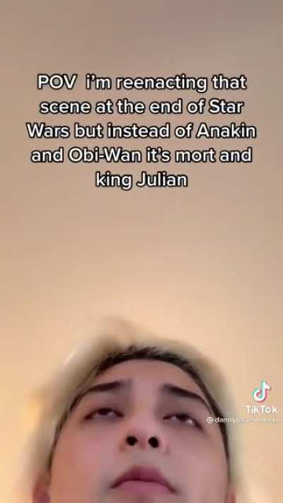 It’s over, Mort! I have the high ground!