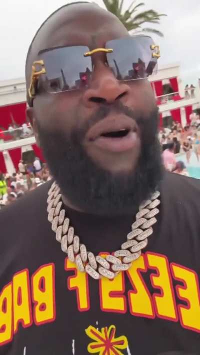 Rick Ross listening to 