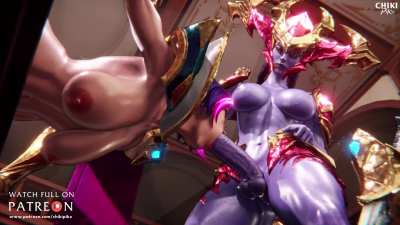 Fiora and Shyvana futa, dirty talks (Chik<wbr>ipiko<wbr>)[Lea<wbr>gue of Legends]
