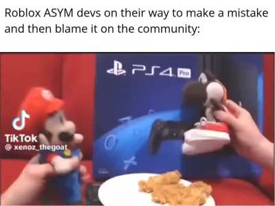 no, because how are WE to blame?