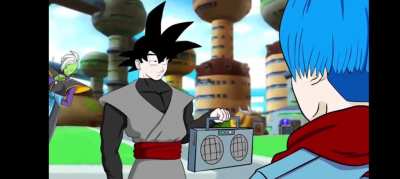 Goku black roasting trunks