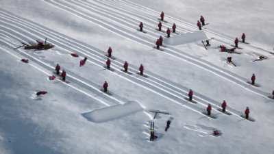 If average people competed in the Winter Olympics
