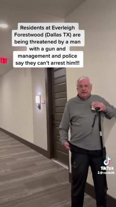 Man threatens condo resident with gun