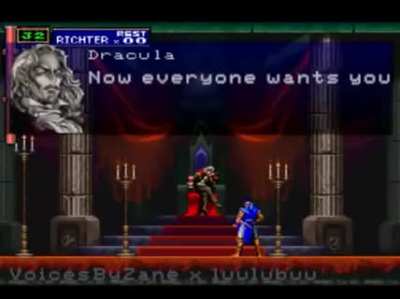 Dracula just wants his love. Man.