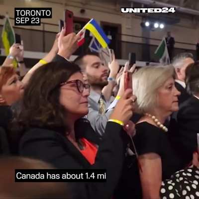A home away from home? Ukraine’s president Volodymyr Zelenskyy definitely got that feeling in Canada’s largest city, Toronto.