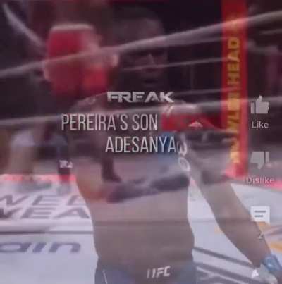 Izzy handing L to Pereira son after knocking his father out.