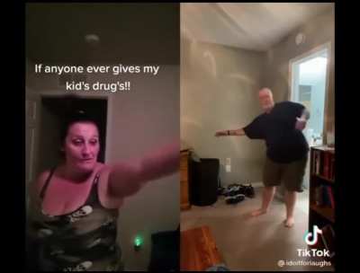 He did it