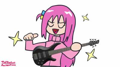 Bocchi is kind of a...