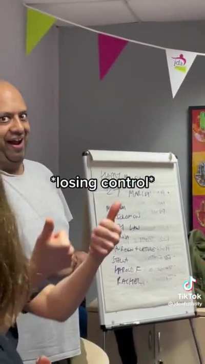 The Fire Brigade visit a deaf charity and it’s comedy gold