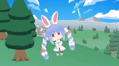 I made an App so I can make Pekora Sing and Dance to and so you can too. You can also bring her anywhere with AR. Link and Details in the comments