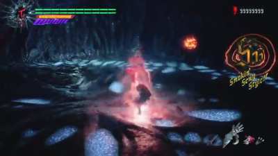 It's still satisfying to play Dante after playing Vergil for a while...