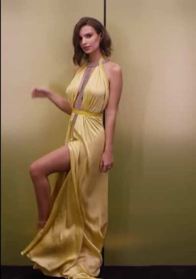 Sexy gold dress