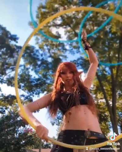 Tranquil Hula Hoop Dance ♡