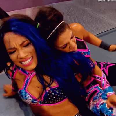 Sasha and Bayley