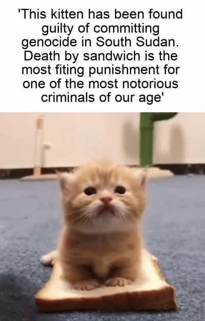 The only fitting punishment