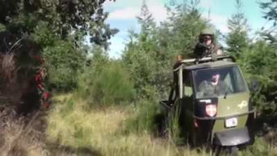 Reject modern Armor Embrace Weaponized Tuk Tuk