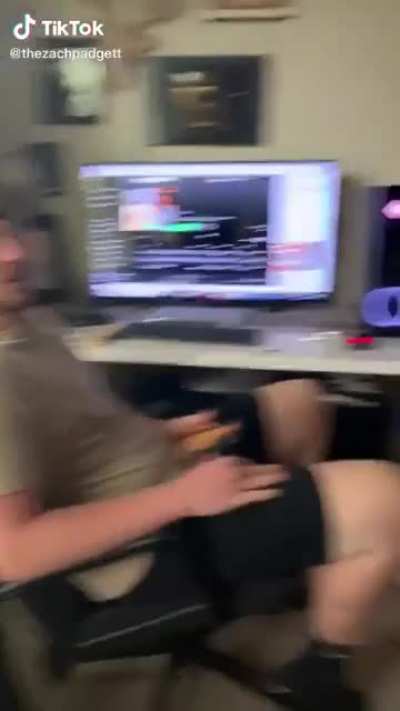 Chicken man strikes again.