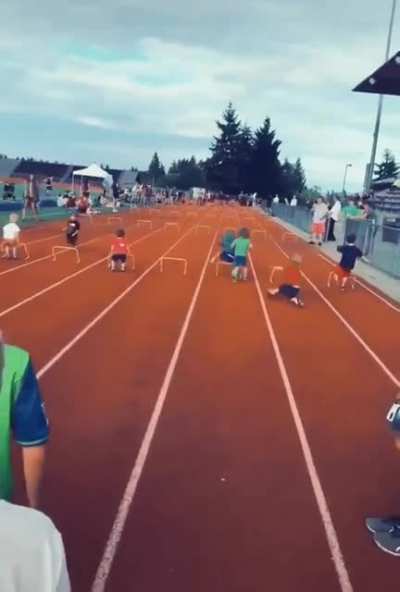 Focus on a different kid each time you watch.